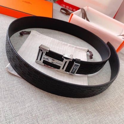 Hermes Men Buckle Belt &