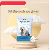 Pet Cleaning Gloves & Wipes SHOPEZRA L.L.C.