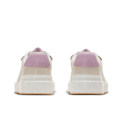 BALMAIN B-Court Flip Leather Sneakers