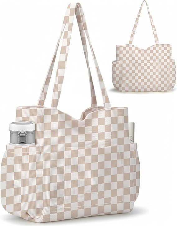 Fashion Corduroy Crossbody Tote Bag