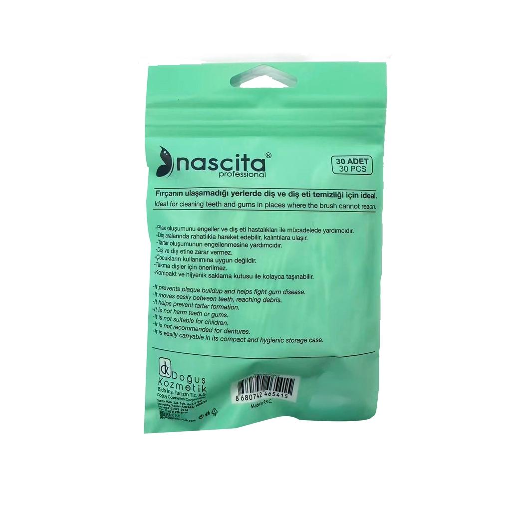 Nascita Dental Floss with Travel Case &amp; Interdental Brush