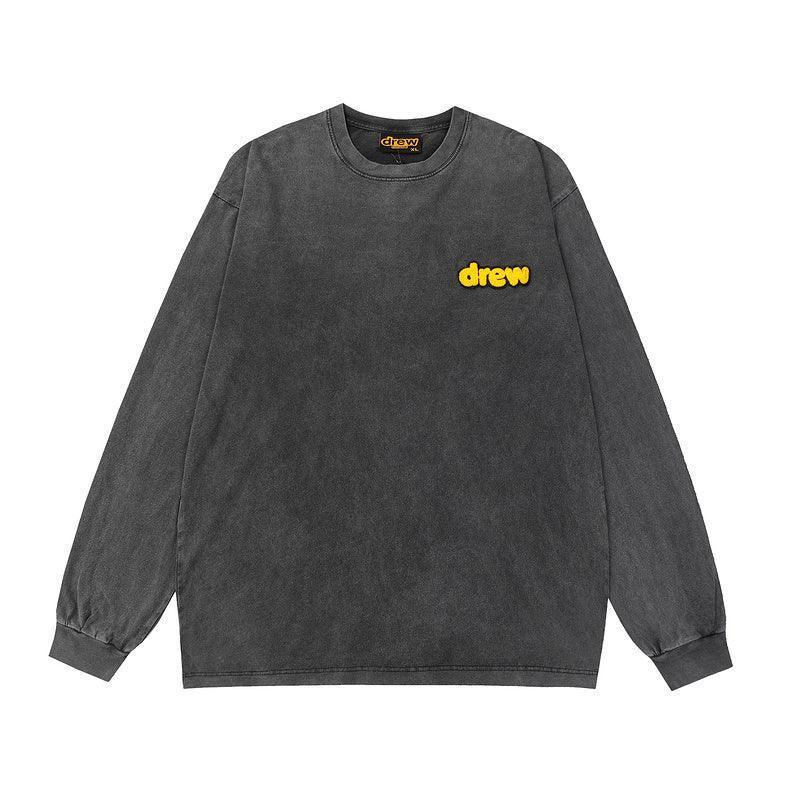 Drew House Secret Smiling Face Alphabet Long Sleeves &
