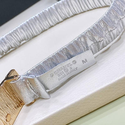 Chanel Women Logo Banding Belt &