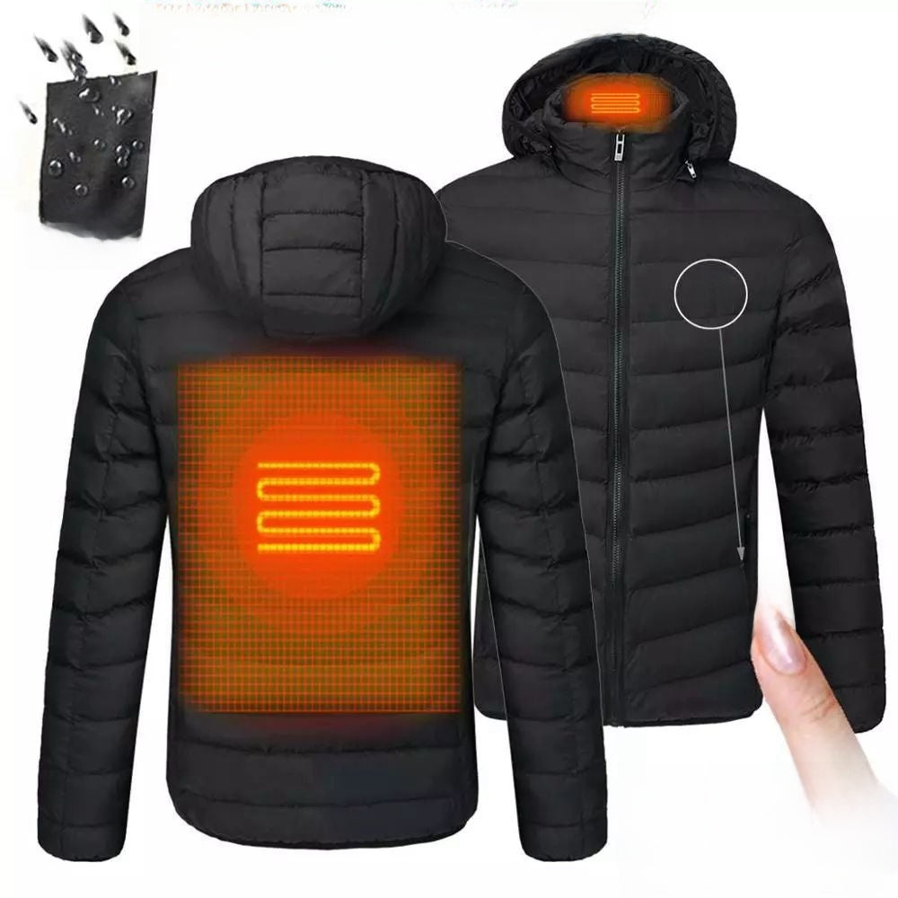 winter intelligent electric heating clothing heating jacket