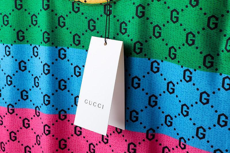 Gucci Multicolor T-Shirt Crew Neck - Luxury Casual Wear