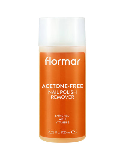 Flormar Acetone-Free Nail Polish Remover with Vitamin E 125ml