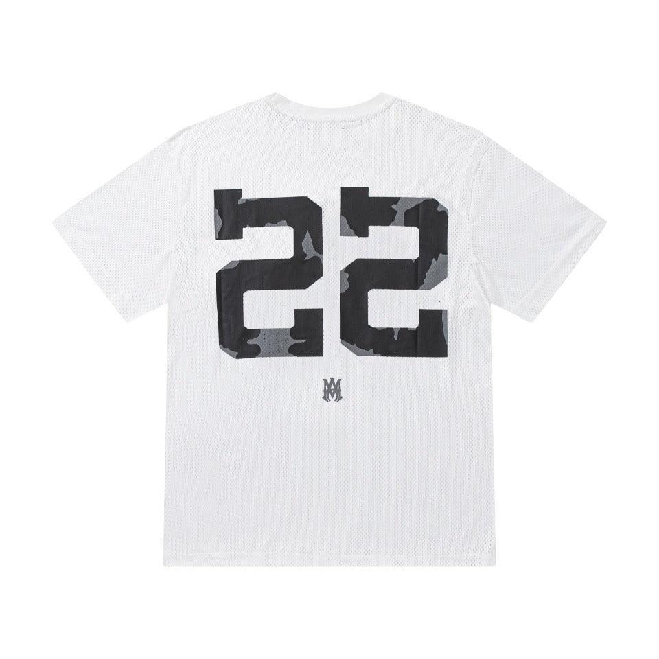Amiri 22 White T-Shirt Without Collar