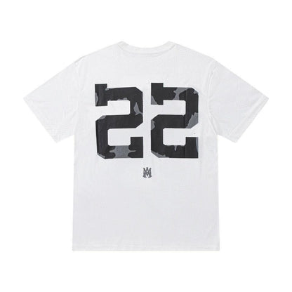 Amiri 22 White T-Shirt Without Collar