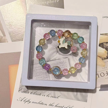 Childrens Crystal Animal Bracelet
