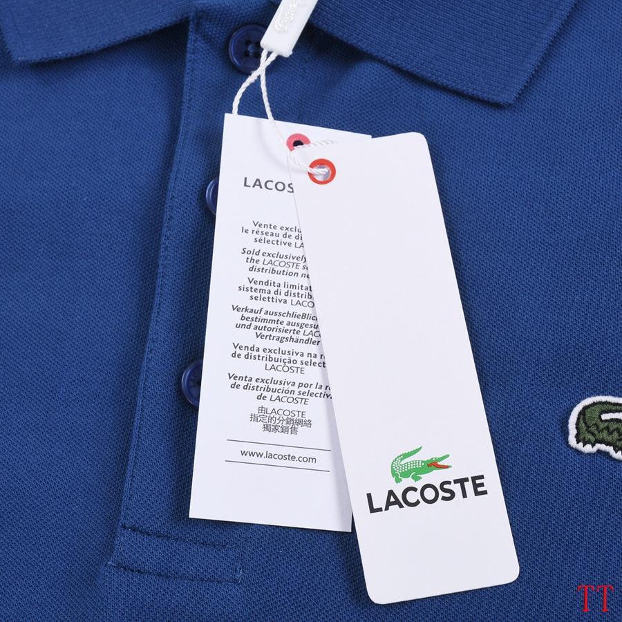 Lacoste Blue T-Shirt with Collar