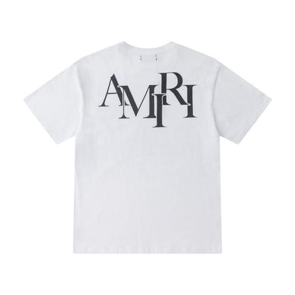 Amiri White T-Shirt Without Collar