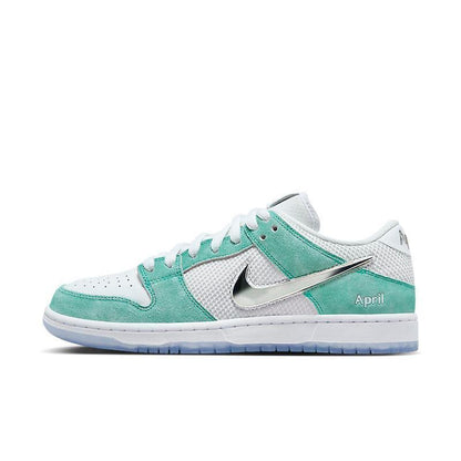 Nike SB Dunk Low April Skateboards - Turbo Green/Silver Sneakers