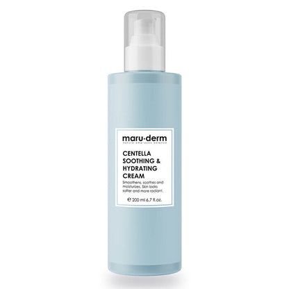 Maruderm Cica Centella Soothing Skin Care Cream 200ml - Hydrating Formula
