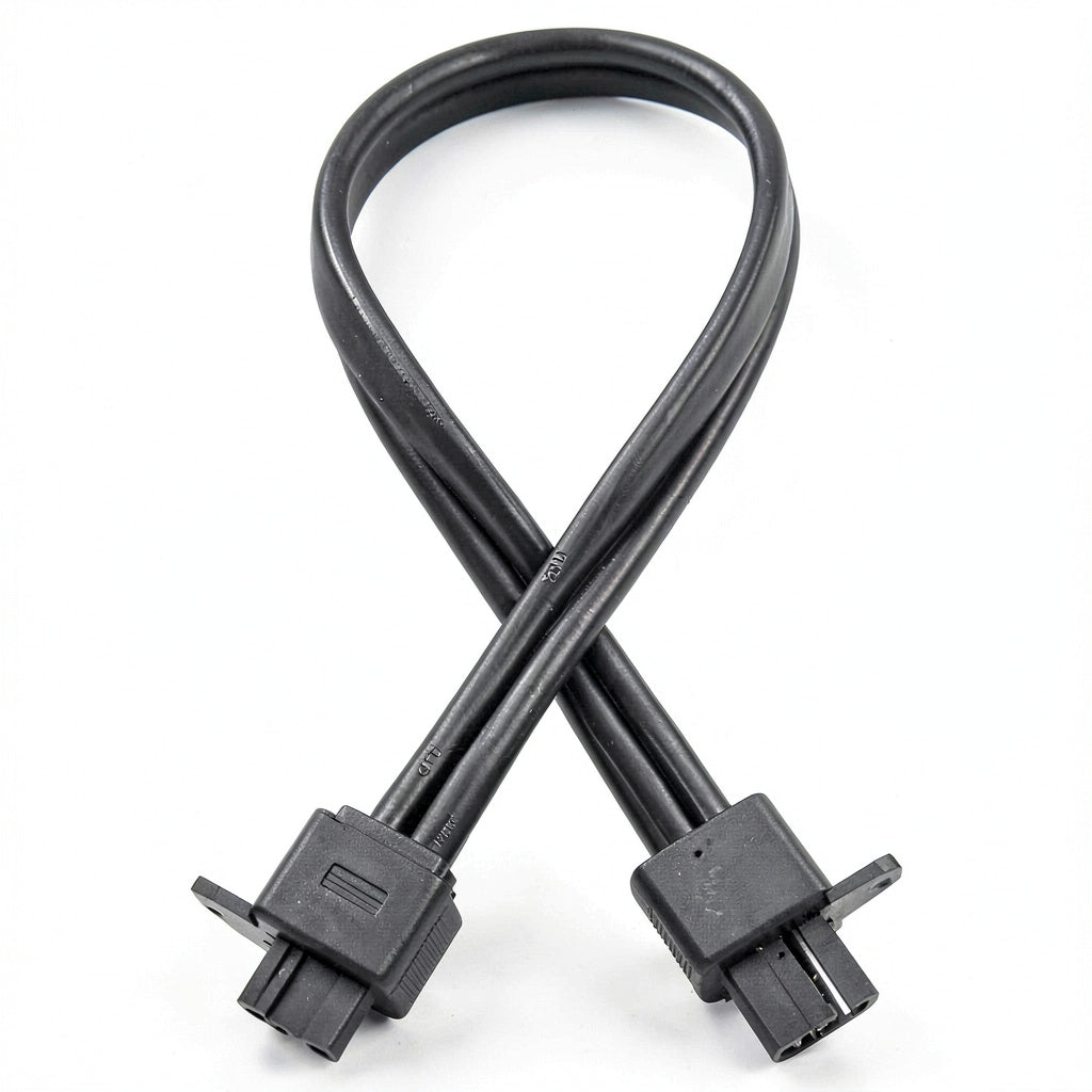 WAC Lighting Ba-IC12-Bk Interconnect 12-Inch Cable for Premium Line Voltage