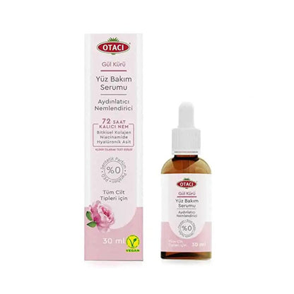 Otacı Rose Serum Moisturizing &amp; Brightening 30ml - Natural Formula