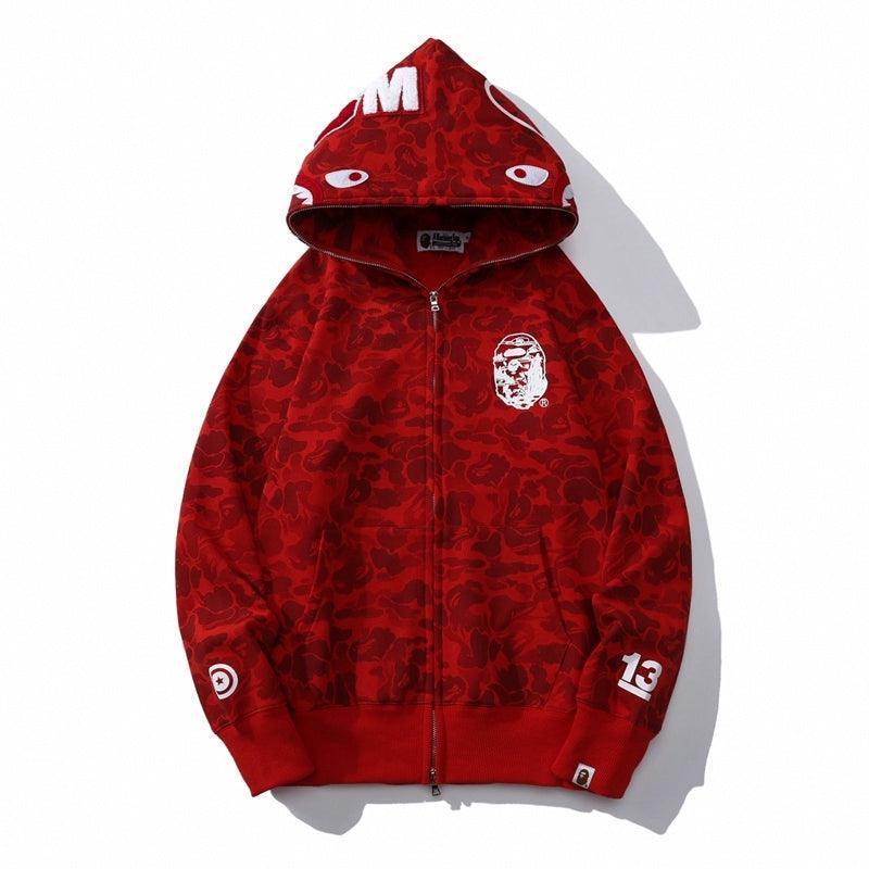 BAPE OG Camo Shark Full Zip-Up Hoodie A Bathing Ape &