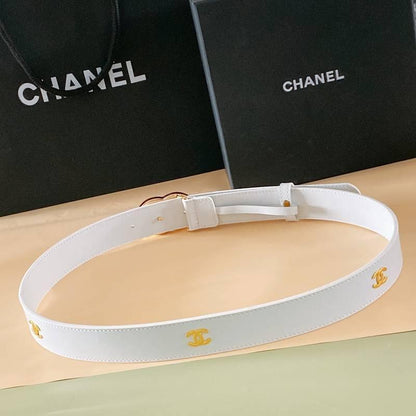 Chanel Women Logo Banding Belt &