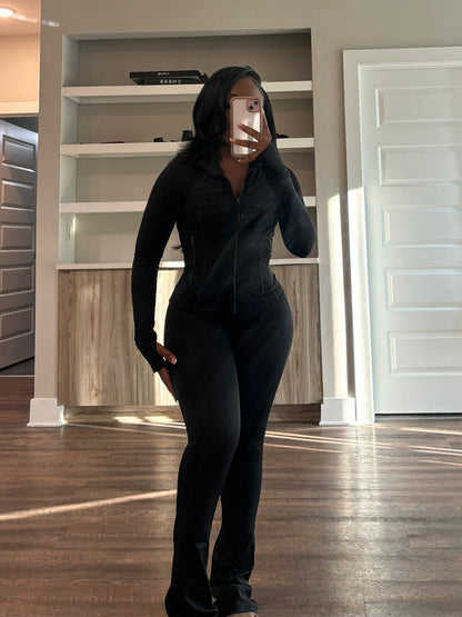 Womens Long Sleeve TwoPiece Set