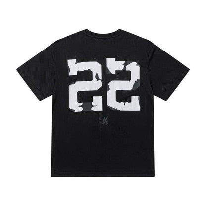 Amiri 22 Black T-Shirt Without Collar