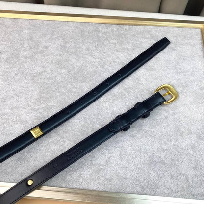 Celine Women Gold Buckle Belt &