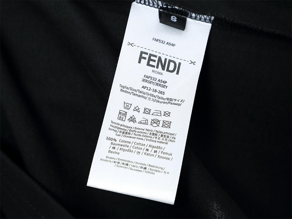 Fendi T-Shirt without Collar &