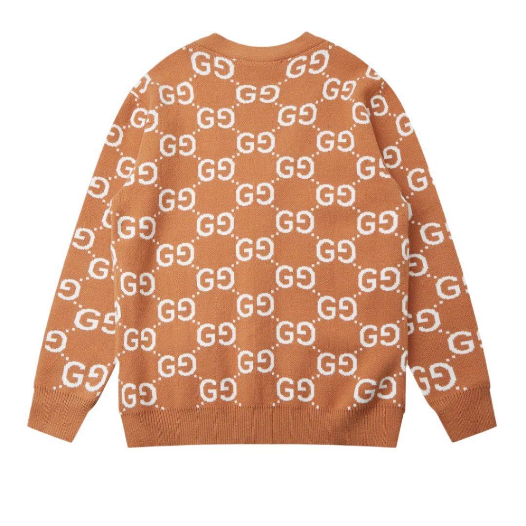 Gucci GG Wool Jacquard Cardigan &