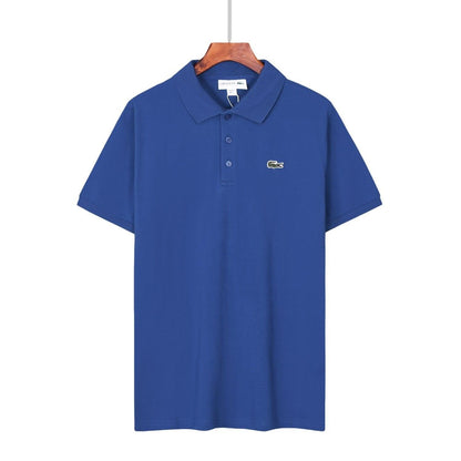 Lacoste Blue T-Shirt with Collar