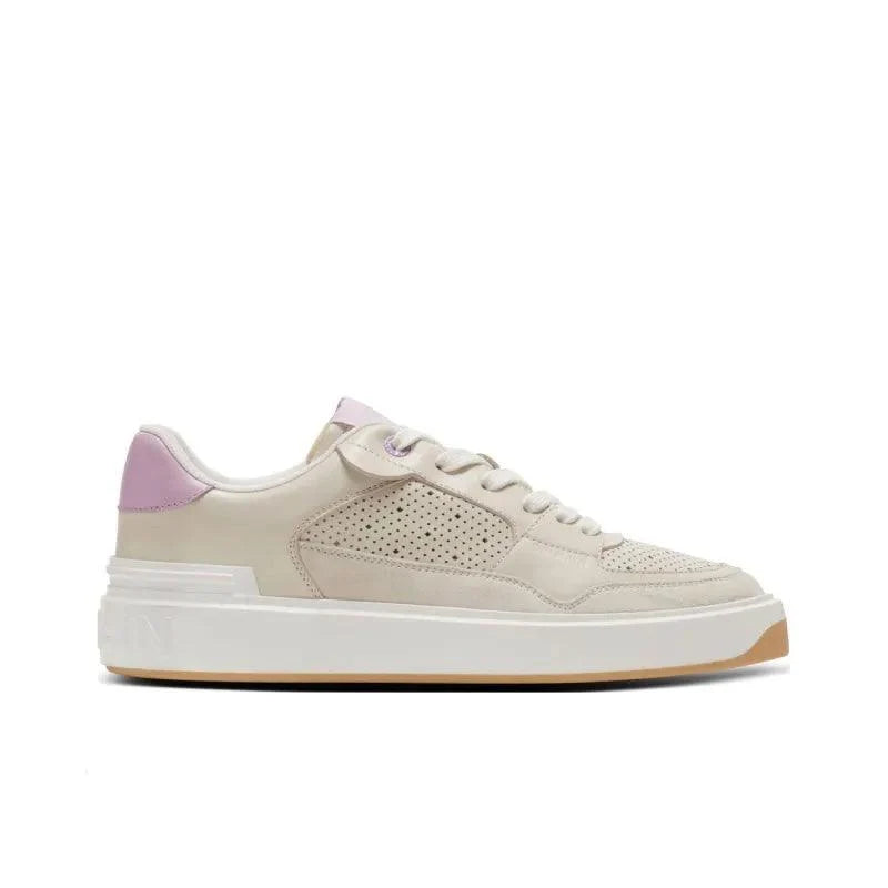 BALMAIN B-Court Flip Leather Sneakers
