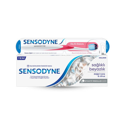 Sensodyne Gum Care Toothpaste 50ml and Soft Toothbrush Set