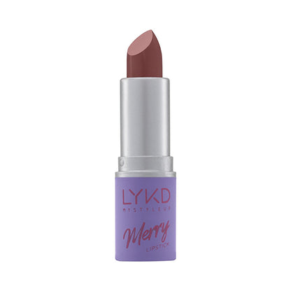 LYKD Merry Lipstick 516 Warm Pink - Moisturizing, Creamy, Colorful Lipstick for Vibrant Lips