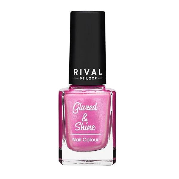 Rival de Loop Glazed &amp; Shine No.07 Metallic Eyeshadow - High-Pigment, Long-Lasting Cosmetic Eyeshadow Product