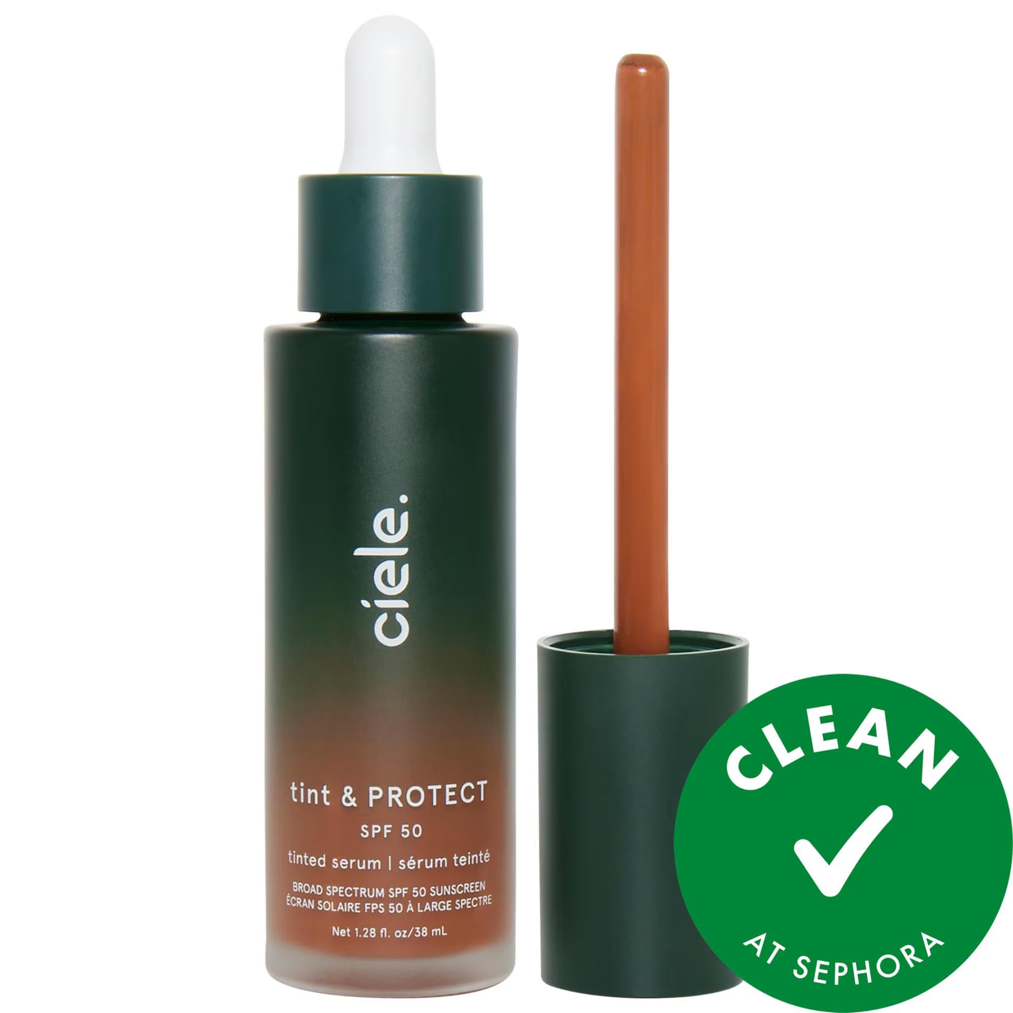 tint &amp; PROTECT - Medium Coverage Serum Foundation with SPF 50+ - Vegan &amp; Cruelty-Free