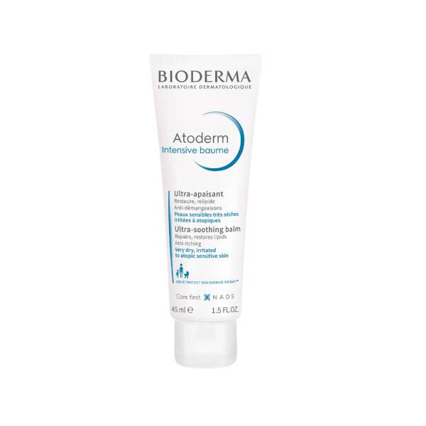 Bioderma Atoderm Intensive Baume: Soothe Dry, Itchy, Atopic Skin | Gentle Moisturizing Cream for Face &amp; Body | Safe for Babies, Kids, Adults