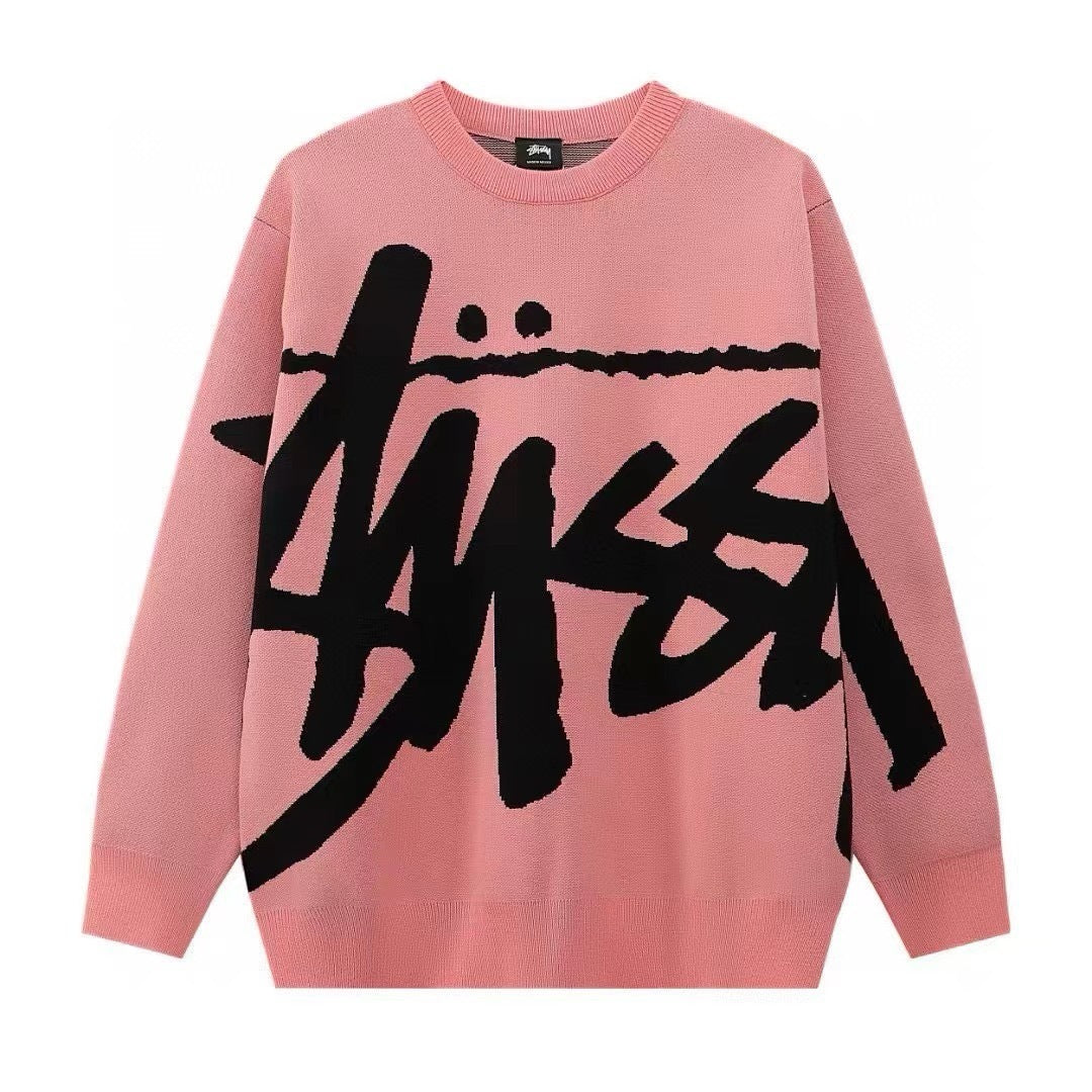 Stussy Stock Sweater - Pink