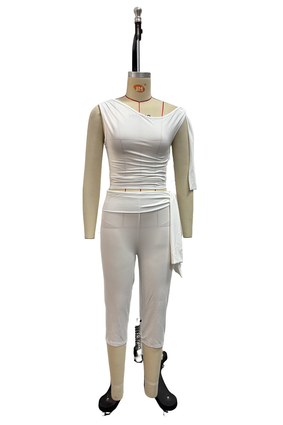 Womens Sleeveless Laced Shorts Set