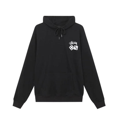 Stussy Dice Hoodie Size Small Black