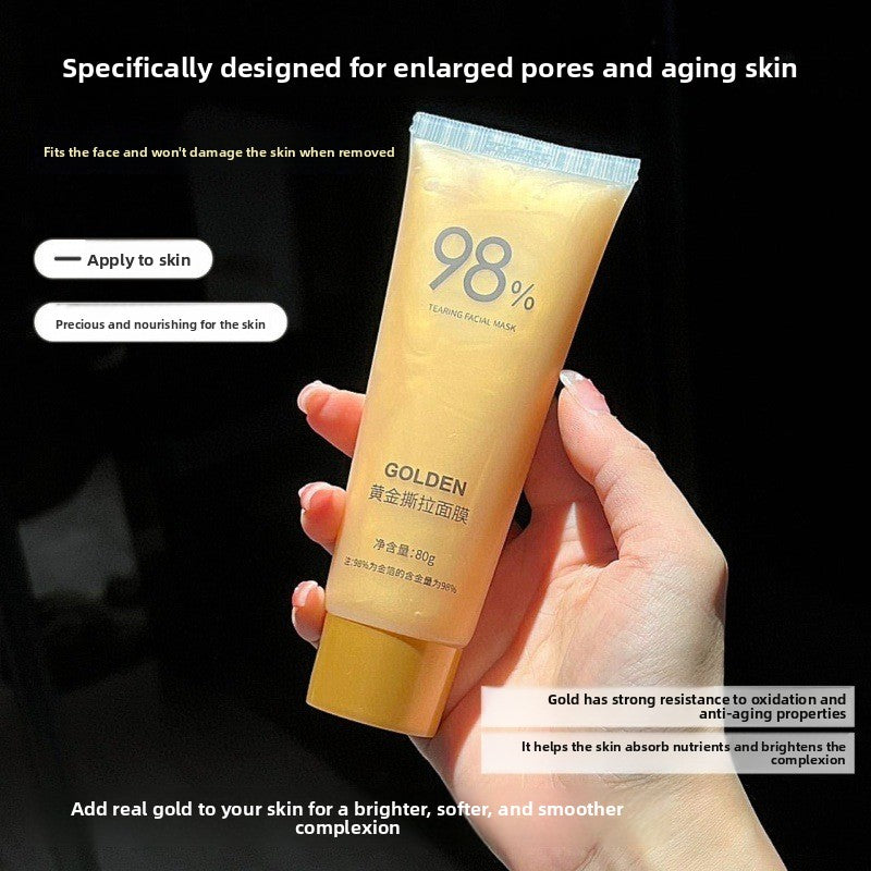 Gold Peel Off Mask for Deep Cleansing and Blackhead Removal