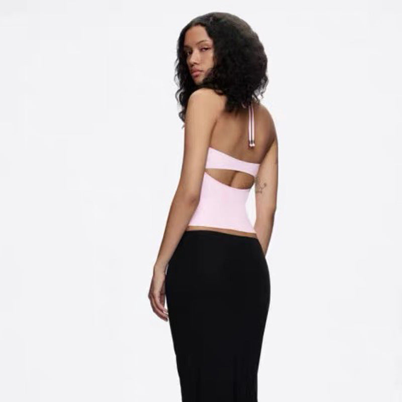 Exercise and fitness dance training top