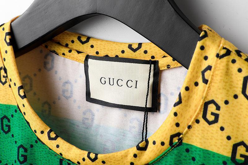Gucci Multicolor T-Shirt Crew Neck - Luxury Casual Wear