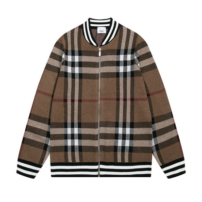 Burberry Vintage Check Bomber Varsity Jacket