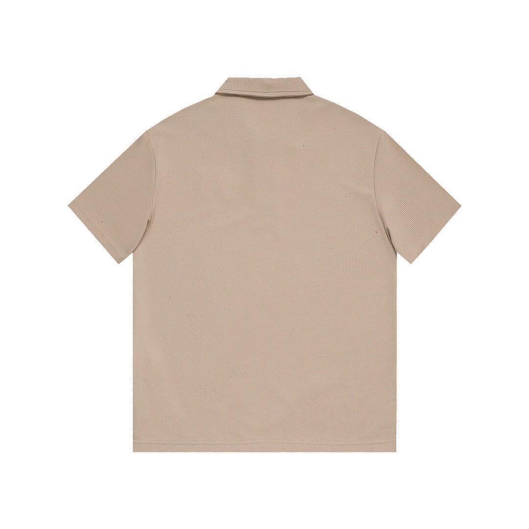 Louis Vuitton Beige T-Shirt with Collar