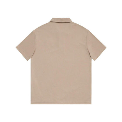 Louis Vuitton Beige T-Shirt with Collar