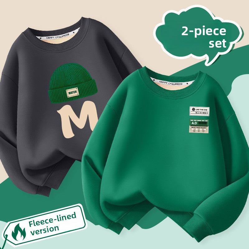 Junior and teen one-piece fleece hoodie
