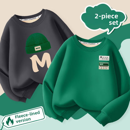 Junior and teen one-piece fleece hoodie