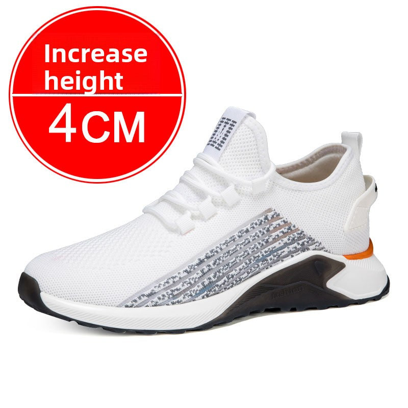 Mens Height Increase Casual Sneakers