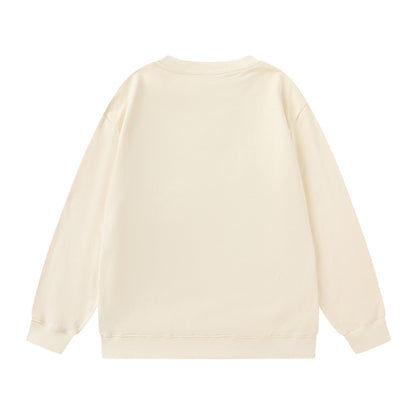 GUCCI Beige Cotton Jersey Sweatshirt New &amp; Authentic