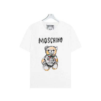 Moschino Teddy Bear T-Shirt Without Collar &