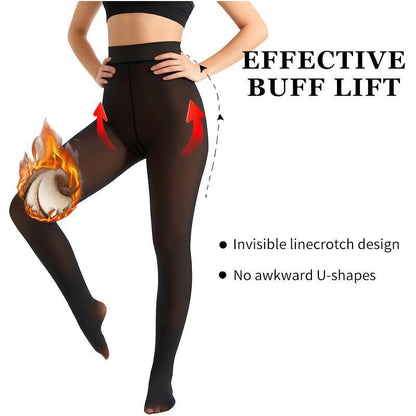 Fleece Lined Warm Pantyhose