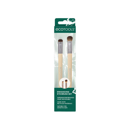 EcoTools Eye Enhancing Duo Set Dual-Ended Brushes 2-Piece