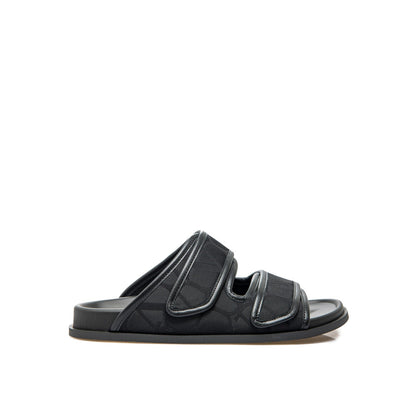Valentino Garavani Valentino Garavani Toile Iconographe Flat Sandals